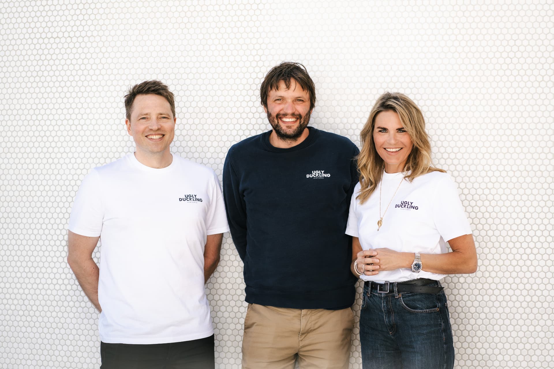 Andreas Green Rasmussen, Rune Hven-Jensen and Louise Lachmann of Ugly Duckling Ventures